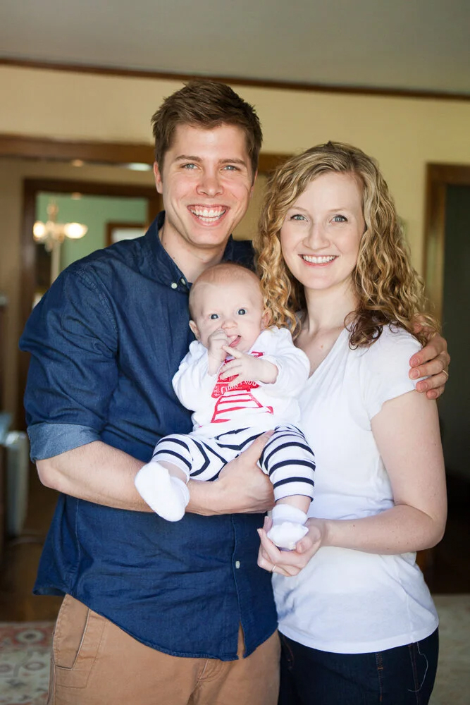 woman and baby portrait