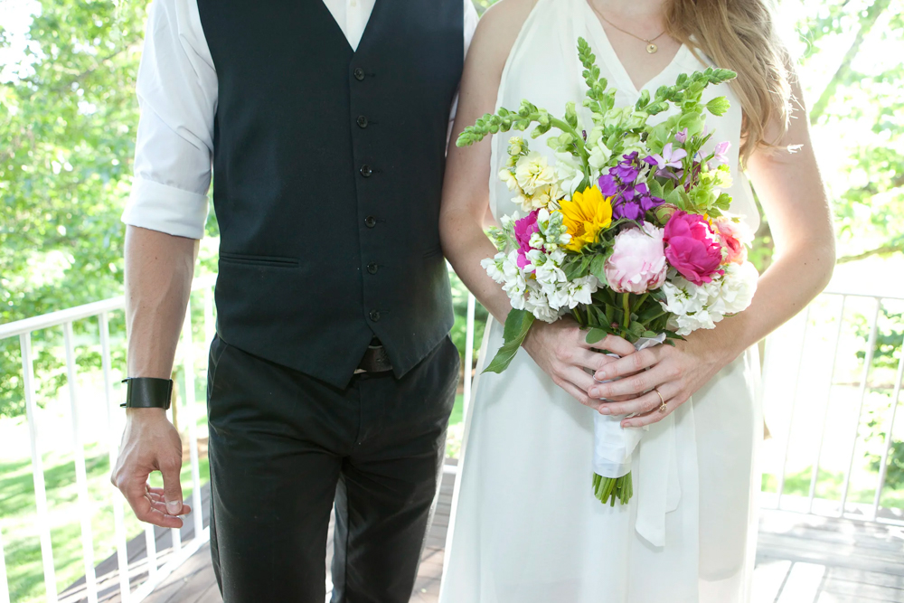 Bride and Groom Portrait