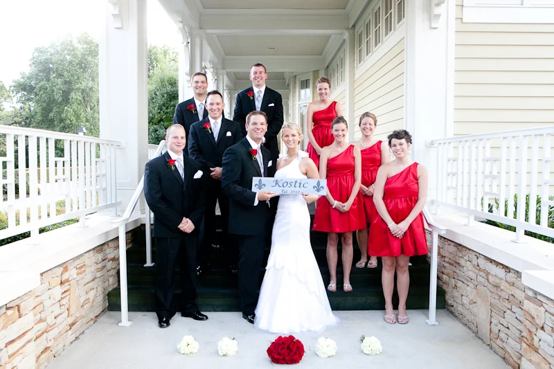 Bridal Party Group Portrait
