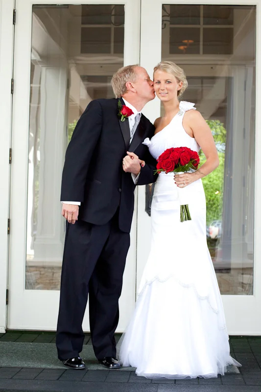 Bridal Portrait with Father of the Bride