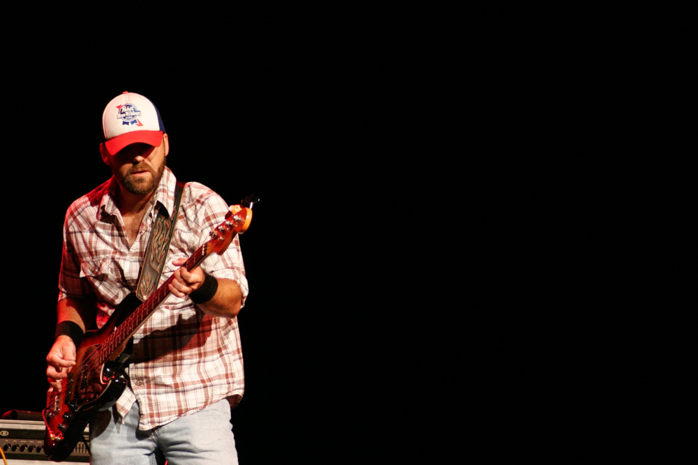 Man with Bass Guitar