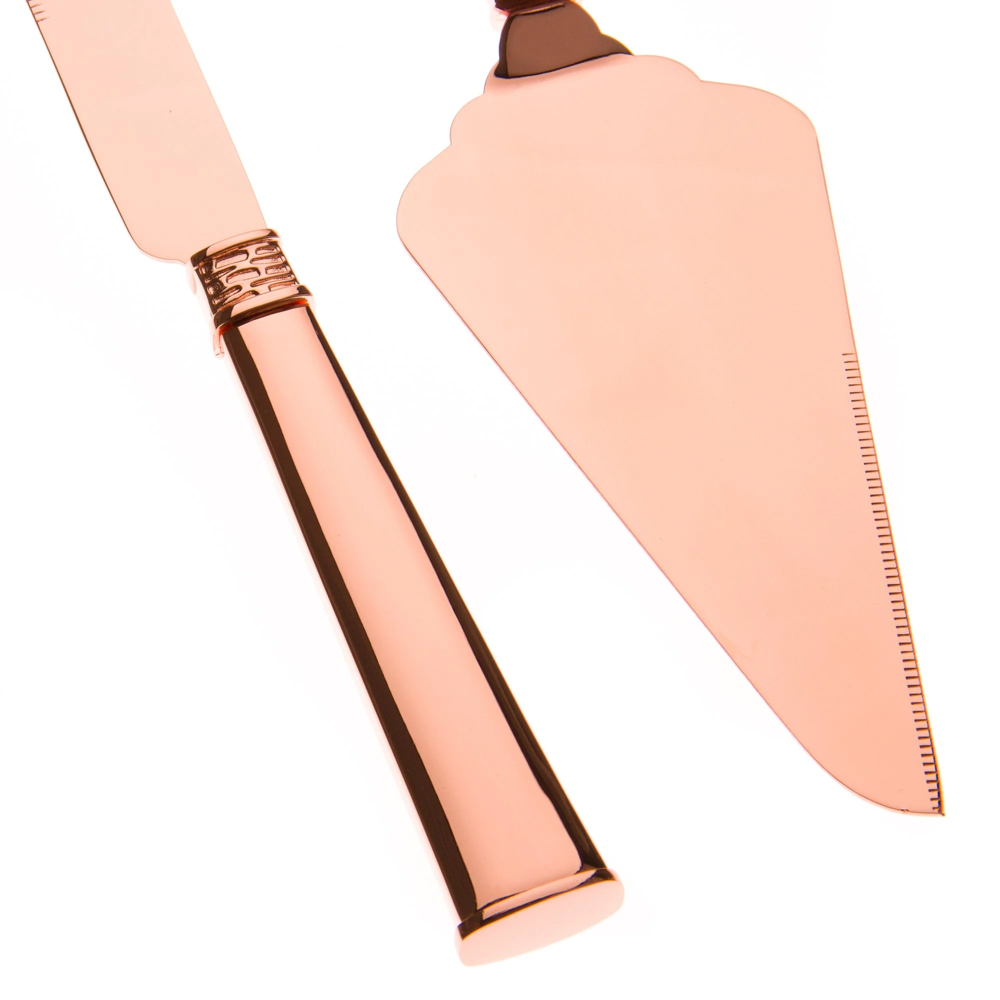 Plain Cake & Knife Server